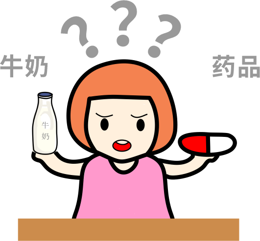 謹記！這些藥別和牛奶一起吃
