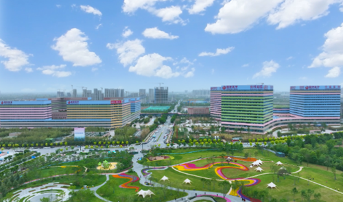 “高空”視角看“西安國際醫(yī)學(xué)中心醫(yī)院”！